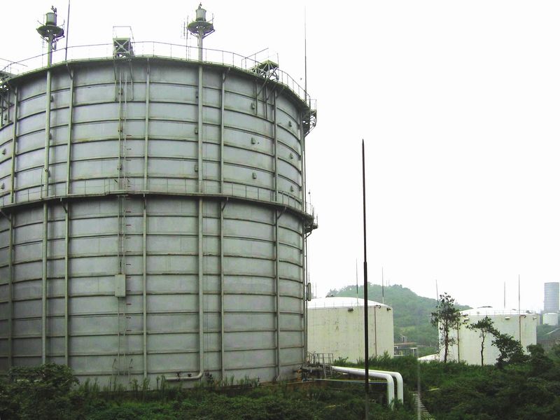 幹式氣櫃安裝 幹式氣櫃安裝